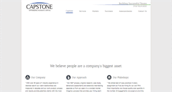 Desktop Screenshot of capstone-inc.com